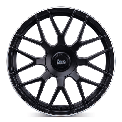 MAM GT1 Matt Black Lip Polish - 22x10 | 5x130 | +40 | 84.1mm