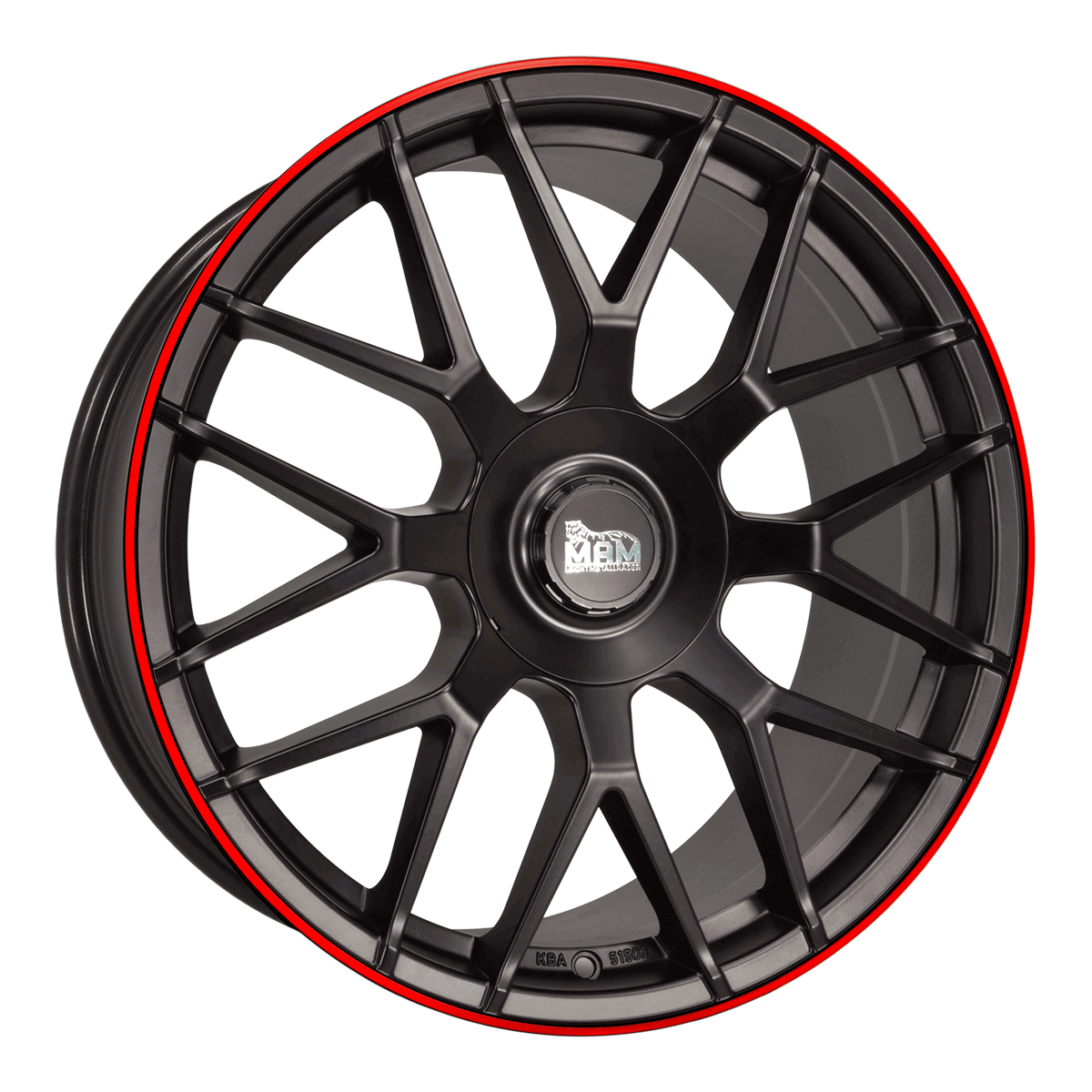 MAM-GT1-Matte-Black-Lip-Red-Black-19x9.5-66.6-wheels-rims-felger-Felghuset