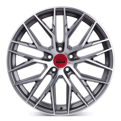 MAM RS4 Palladium Front Polish - 18x8 | 5x120 | +35 | 72.6mm