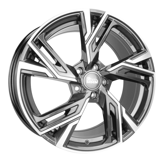 MAM RS5 Palladium Front Polish - 19x8.5 | 5x108 | +45 | 72.6mm