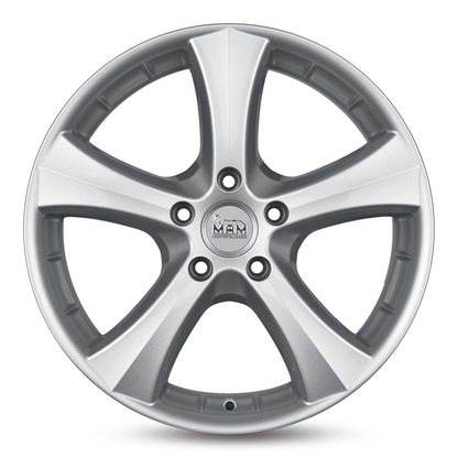 MAM W1N Silver Painted - 18x8 | 5x120 | +20 | 72.6mm