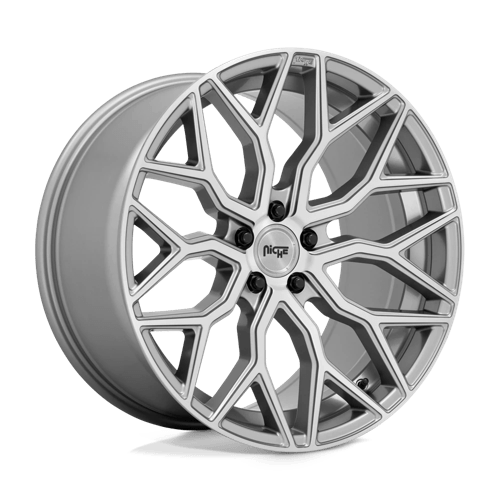 Felger-Niche-1PC-265-Anthracite-Brushed-Tint-Clear-20x9-5x112-38-66.56mm