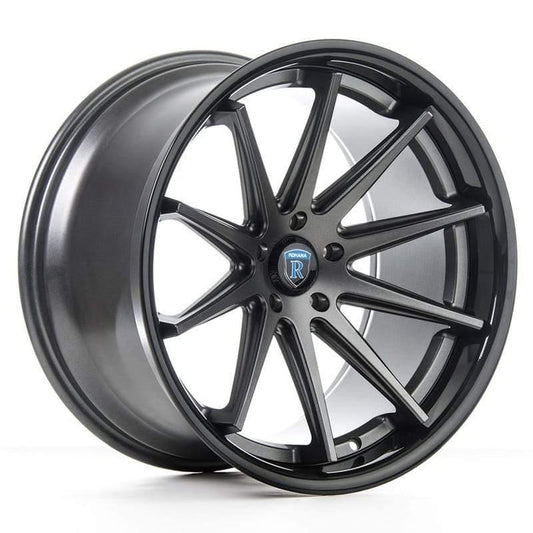 Rohana-RC10-Matte-Graphite/Black-Lip-Black-20x10-72.56-wheels-rims-felger-Felgkongen