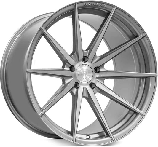 Rohana-RFX1-Brushed-Titanium-Silver-20x10-72.56-wheels-rims-felger-Felgkongen