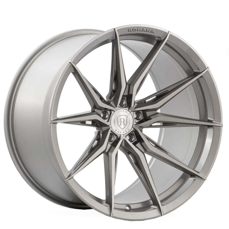 Rohana-RFX13-Brushed-Titanium-Silver-20x9-73.1-wheels-rims-felger-Felgkongen