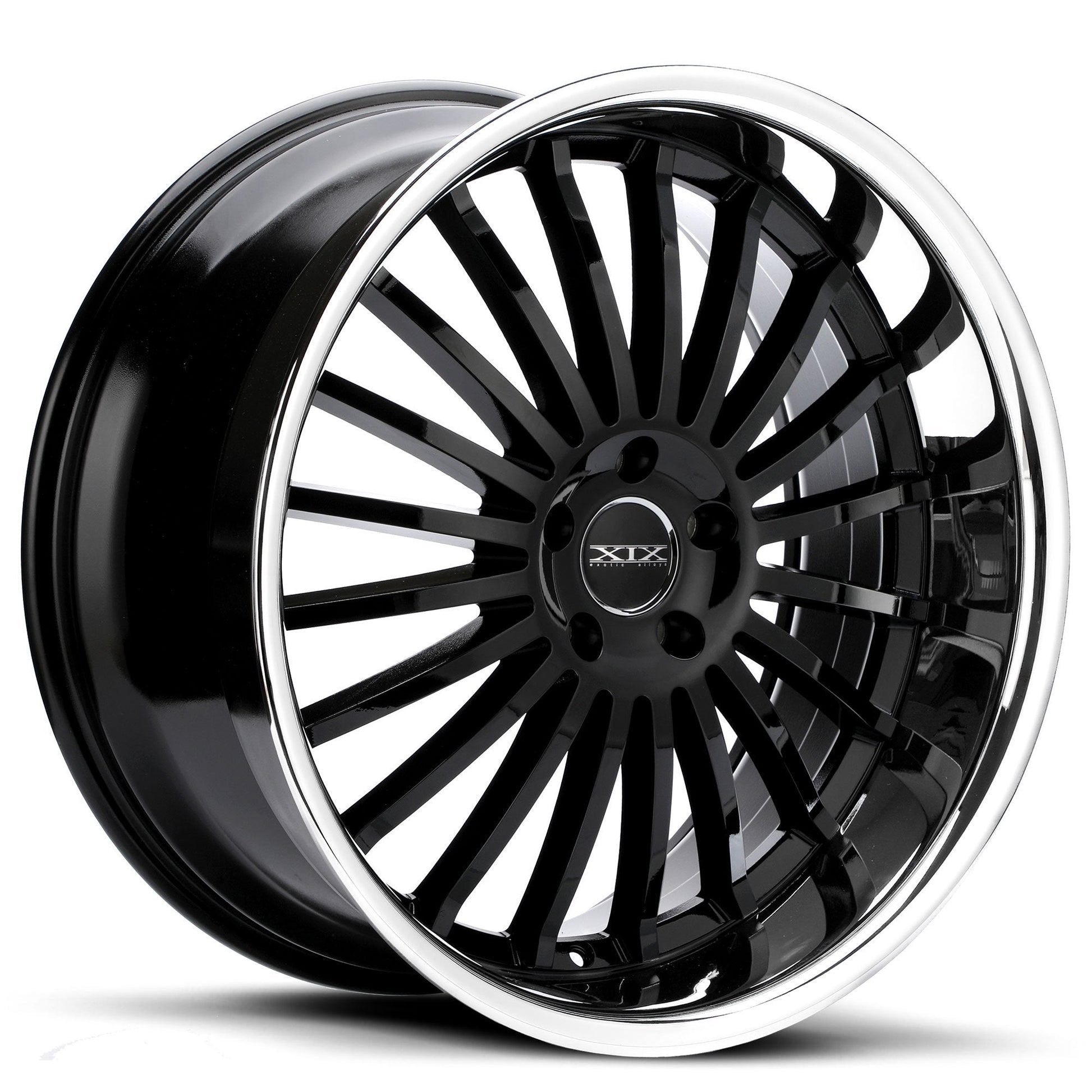 XIX-X59-Gloss-Black-with-Stainless-Steel-Lip-Black-22x10.5-72.56-wheels-rims-felger-Felgkongen
