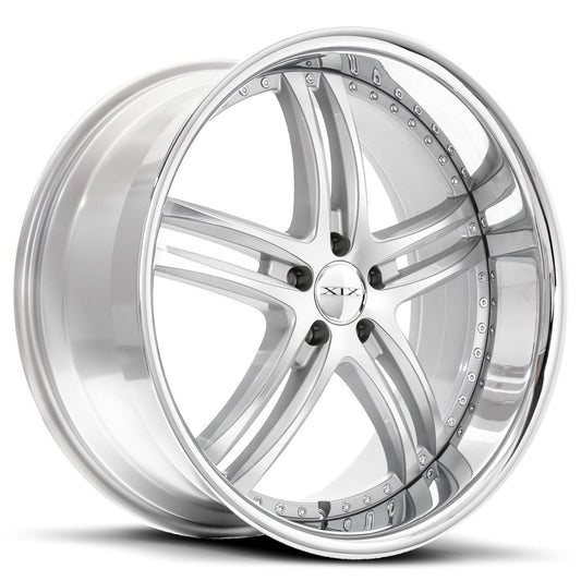 XIX-X15-Silver-Machined-with-Stainless-Steel-Lip-Silver-22x9-78.1-wheels-rims-felger-Felgkongen