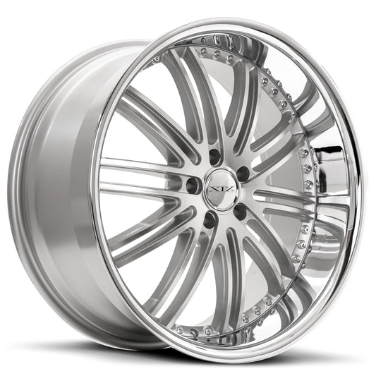 XIX-X23-Silver-Machined-with-Stainless-Steel-Lip-Silver-20x8.5-73.1-wheels-rims-felger-Felgkongen