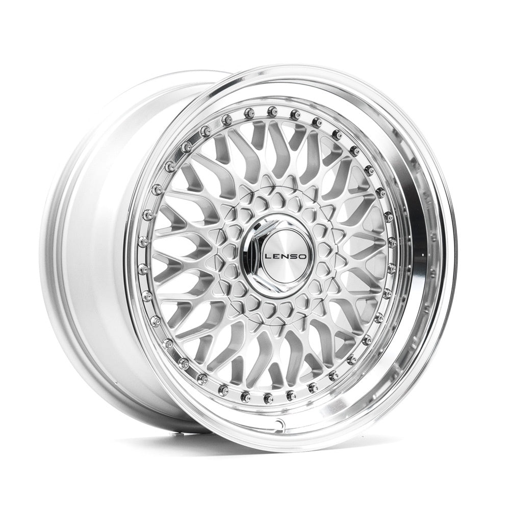 Felger-LENSO-BSX-Gloss-Silver-&-Polished--15x8-4x98-25-73.1mm