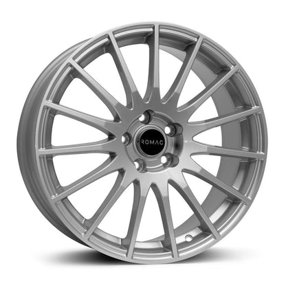 Romac Pulse Silver - 15x6.5 | 4x108 | +40 | 63.4mm