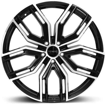 Romac Catalina Black/Polish - 22x9.5 | 5x120 | +40 | 72.6mm