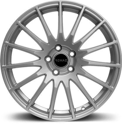 Romac Pulse Silver - 15x6.5 | 4x100 | +40 | 73.1mm