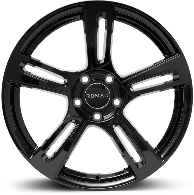 Romac Edge Gloss Black - 17x7.5 | 5x120 | +42 | 72.6mm