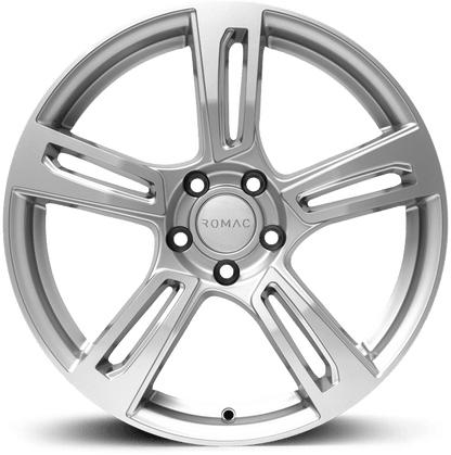 Romac Edge Silver - 15x6.5 | 4x100 | +40 | 73.1mm