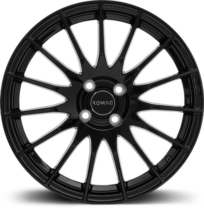 Romac Pulse Gloss Black - 15x6.5 | 4x100 | +40 | 73.1mm