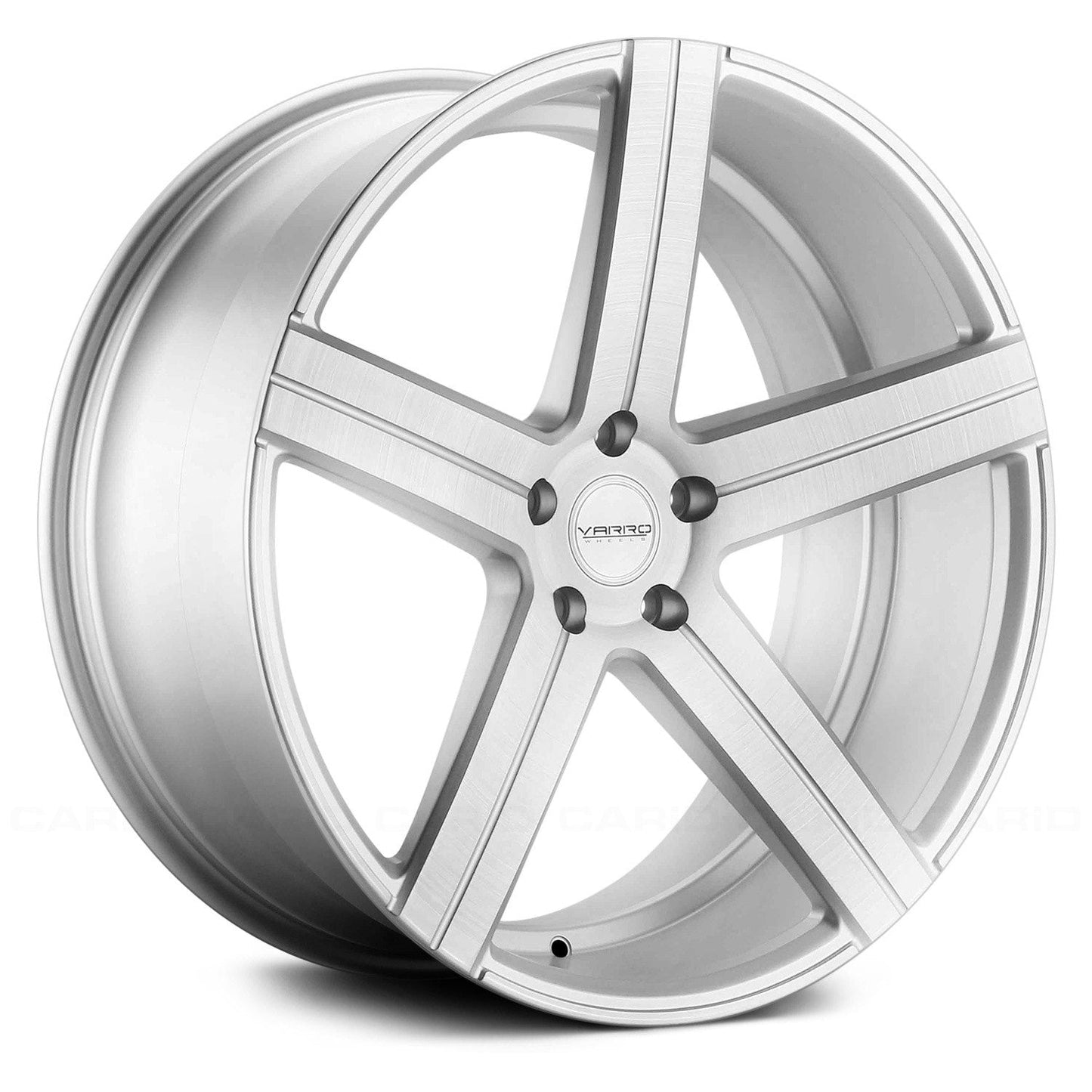 Varro-VD05-Matte-Silver-Brushed-Face-Silver-22x10.5-66.6-wheels-rims-felger-Felgkongen